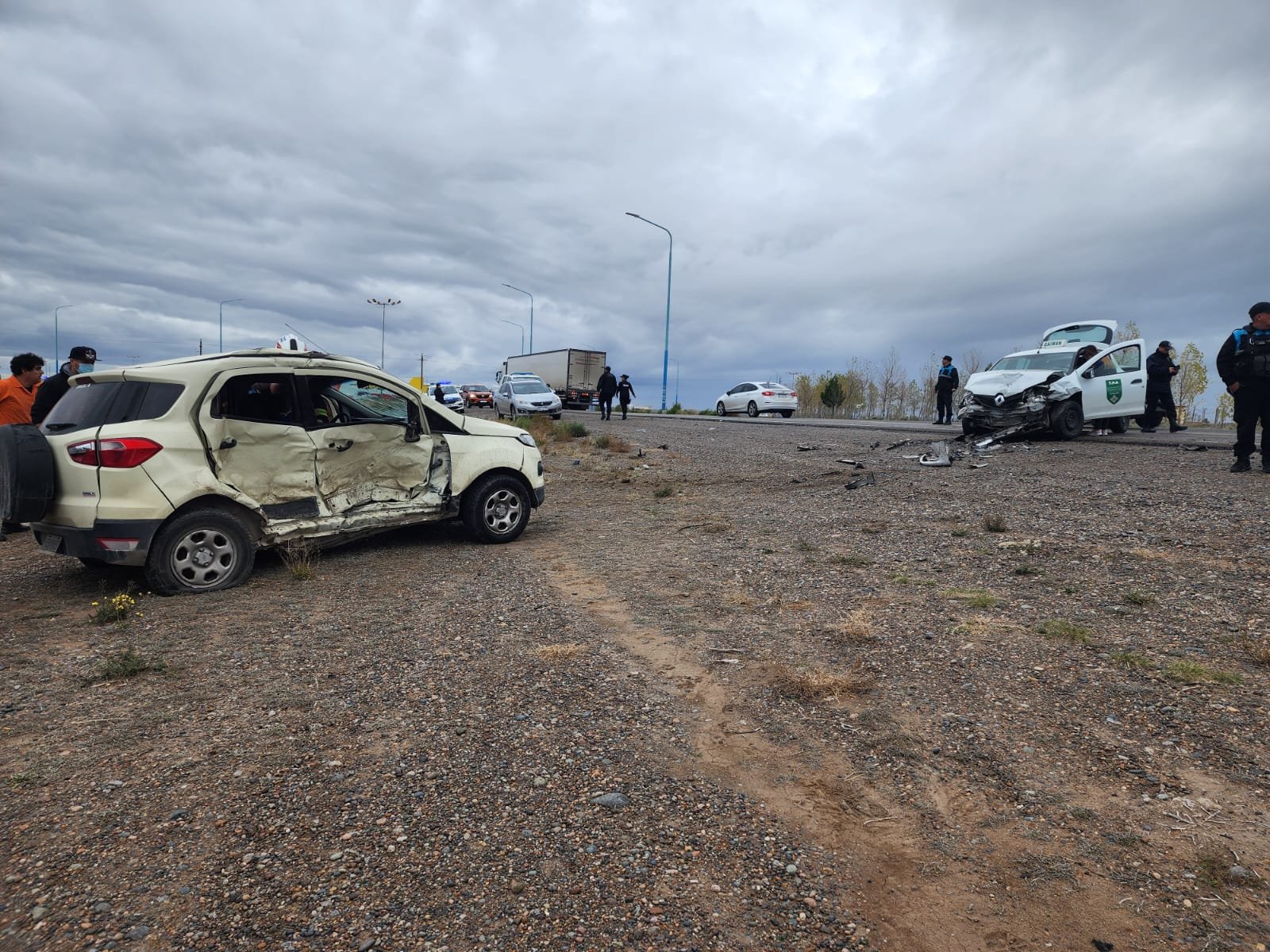 Dos Personas Hospitalizadas Tras Un Choque En Ruta N3 Comodoro 24