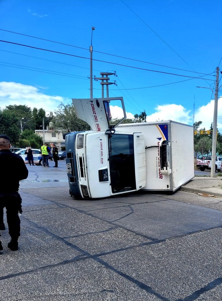 Camionero chocó y dio positivo de alcoholemia