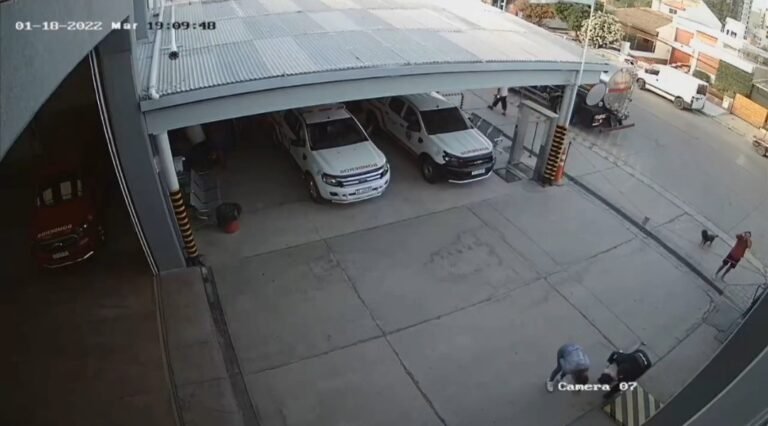 Bomberos salvaron a una nena con maniobras de RCP