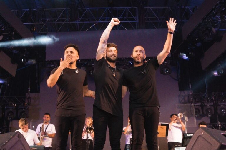 La Konga en el primer recital gratuito del verano en Madryn