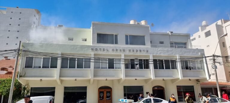 Incendio en el Hotel Gran Madryn