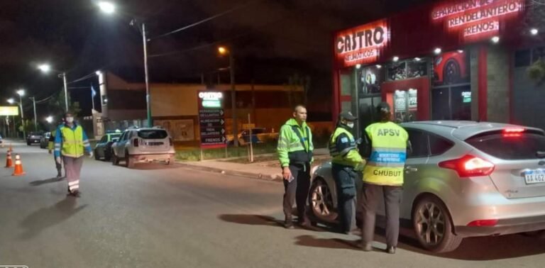 Controlaron más de 7 mil vehículos durante el fin de semana