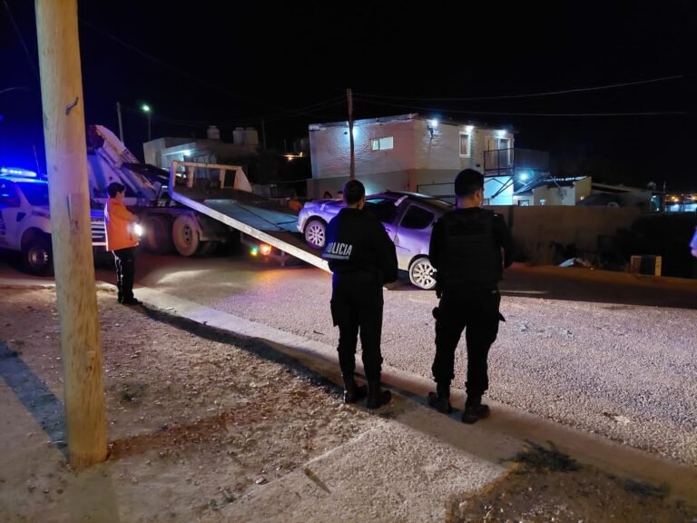 Alcoholemia positiva para el conductor que volcó su automóvil