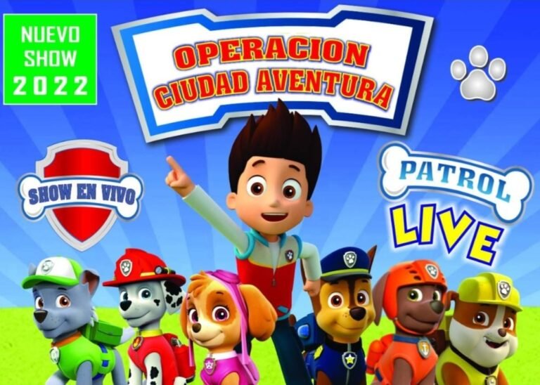 Llega al teatro la segunda temporada de la patrulla más querida por todos