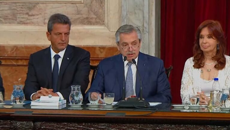 Cuáles son  los proyectos que anunció Fernández en la Apertura de Sesiones Ordinarias