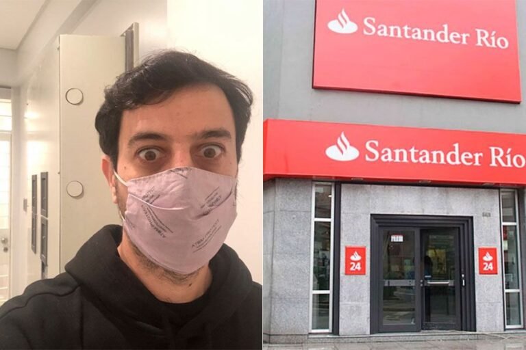 Quedó encerrado en un banco y llamó al 911 para ser rescatado