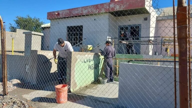 Avanza la reparación del edificio que se utilizará como Centro de Tratamiento de Problemáticas de Consumo