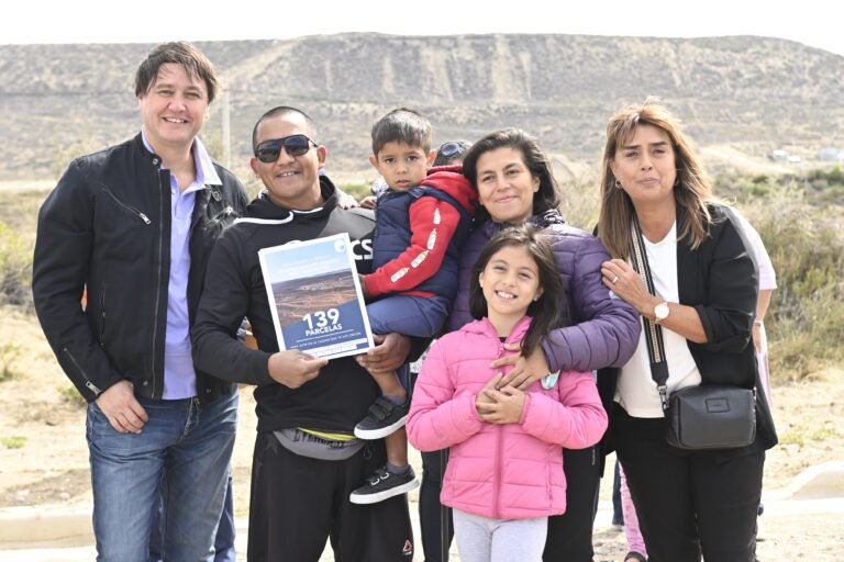 El Municipio de Rada Tilly entregó 139 lotes con servicios