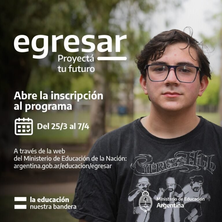 Ya está en marcha una nueva edición del Programa Egresar