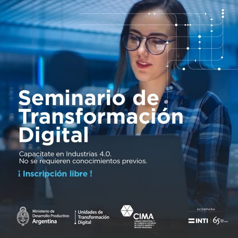 Se realizará en Chubut un seminario de transformación digital para empresas locales