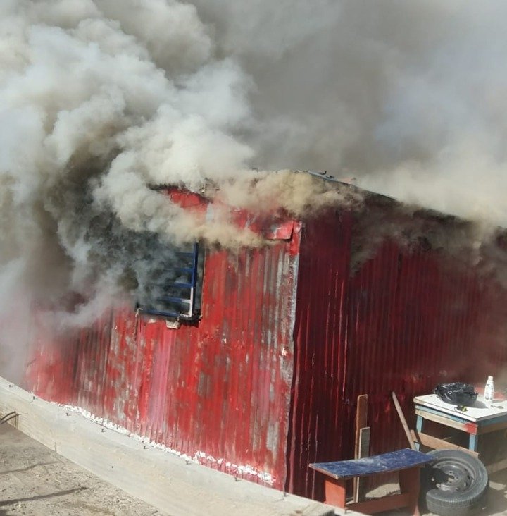 Incendio de una vivienda por cortocircuitos