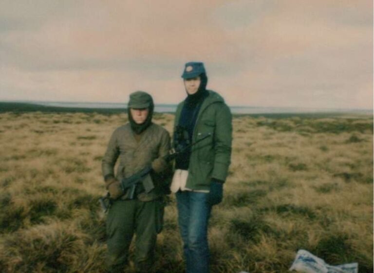 Vivió la Segunda Guerra Mundial y fue héroe de Malvinas