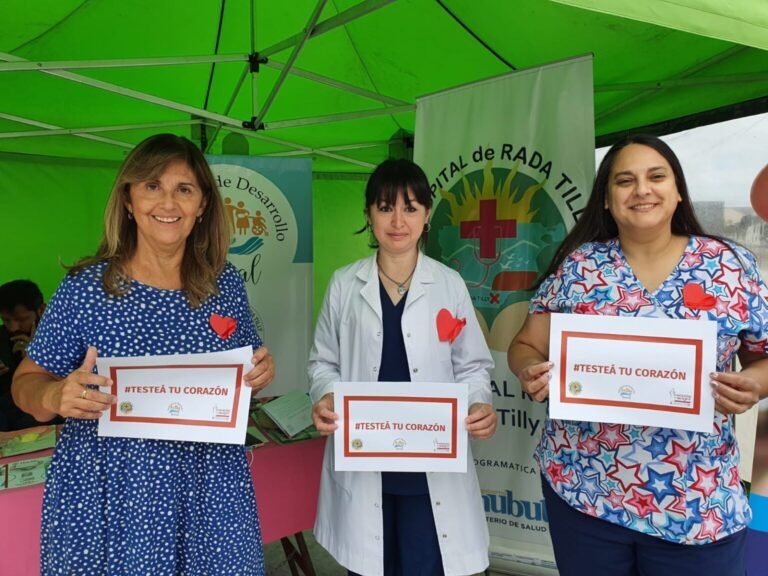 Mes de la Mujer: actividades de concientización en controles cardiológicos