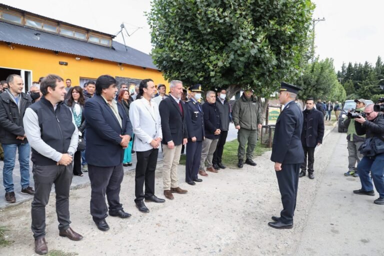 Luque participó de la celebración por el Centenario de Río Pico