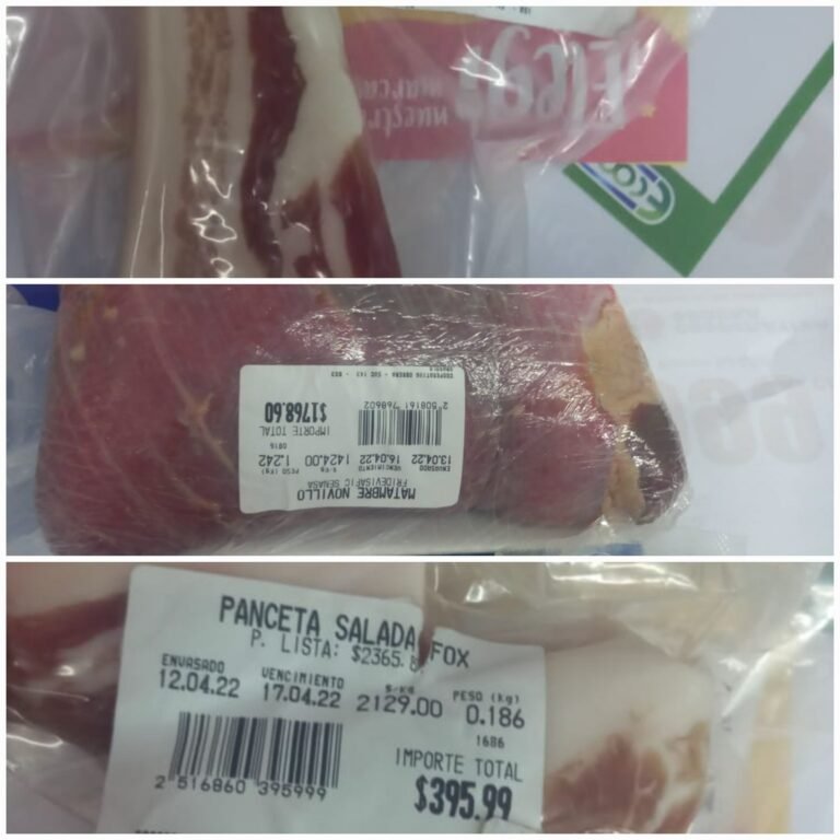 Por un matambre y dos pancetas, golpeó a una empleada policial y se dio a la fuga