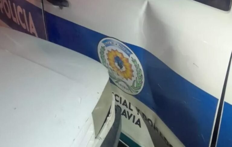 Tras robar en una vivienda en la huida embistió a un móvil policial