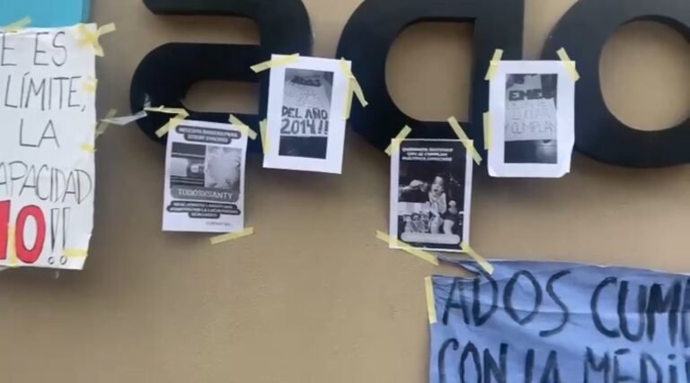 Tercer día de reclamo en ADOS