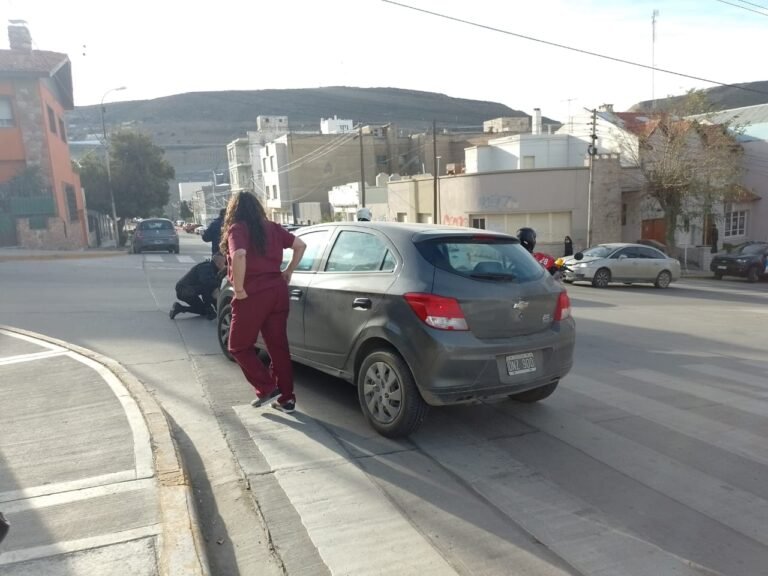 Atropellaron a una mujer en el centro