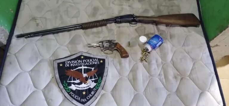 Incautaron dos armas luego de una denuncia por amenazas