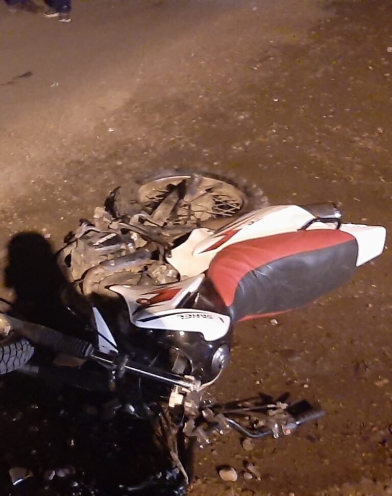Falleció el acompañante de una motocicleta tras impactar con un camión de nacionalidad chilena