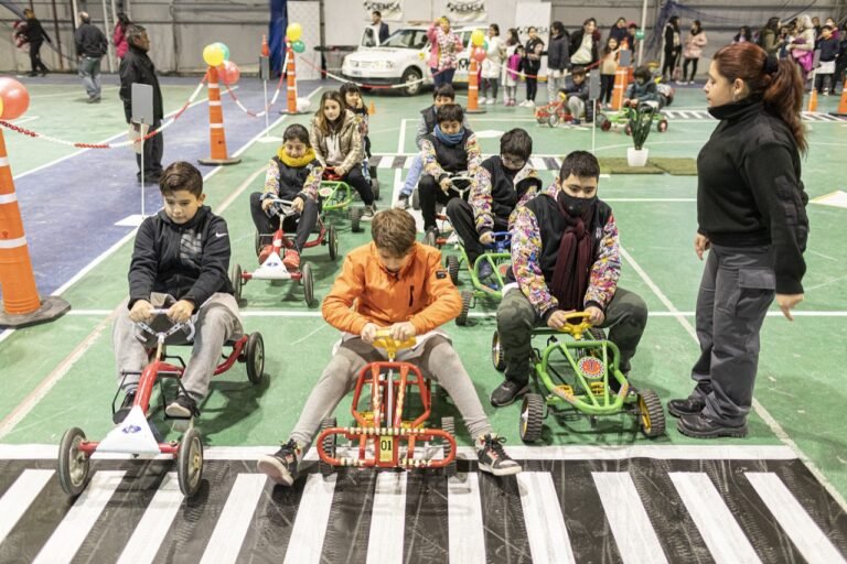 Iniciaron las jornadas de educación vial con una gran participación de niños de la ciudad