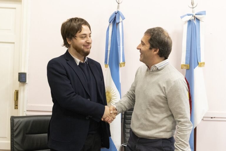 El intendente Luque despidió al cónsul de Chile Daniel Robinovich