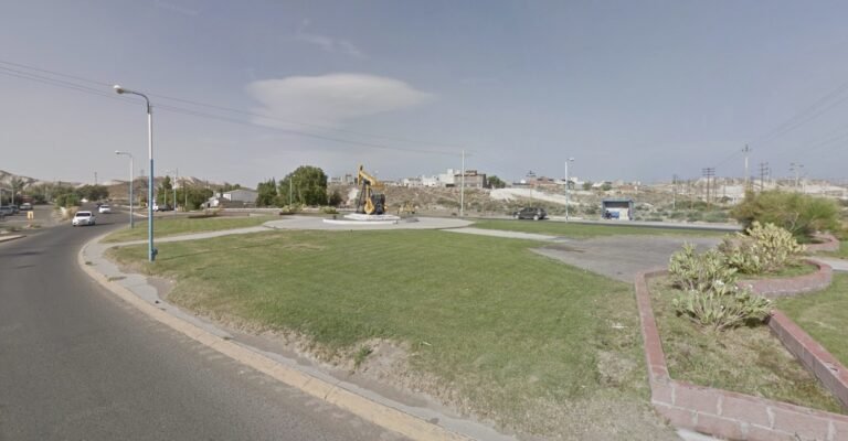 Reducción de calzada en la rotonda de Km 5 por tareas de mantenimiento