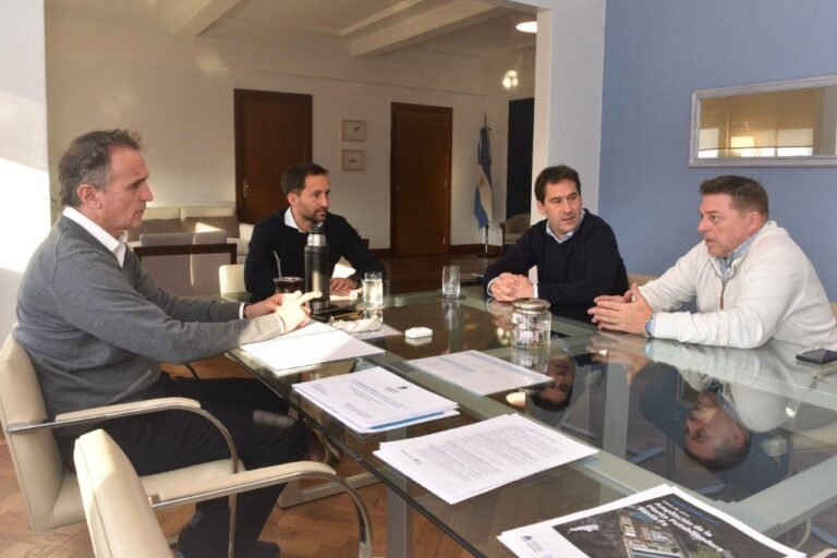 El intendente se reunió con el ministro de Obras Públicas de la Nación
