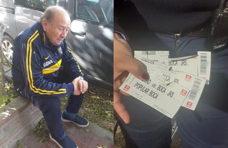 Compró entradas para ver a Boca por primera vez pero eran truchas: la historia del jubilado que recibió un giro inesperado