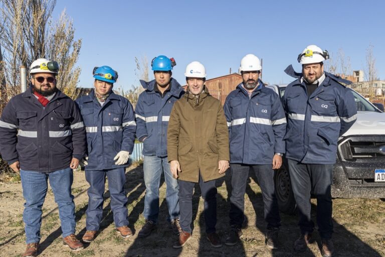 Inauguraron una nueva red de gas en el acceso norte de Km 12