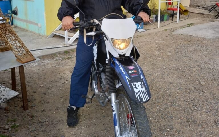 Le robaron la moto y ahora pide ayuda para recuperarla
