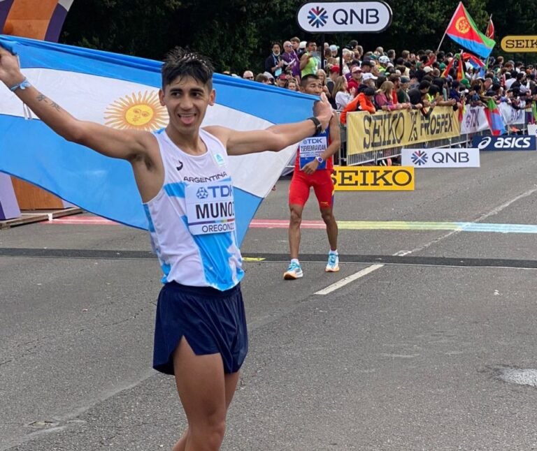 Histórica actuación del chubutense”Coco” Muñoz en la maratón del Mundial de Atletismo
