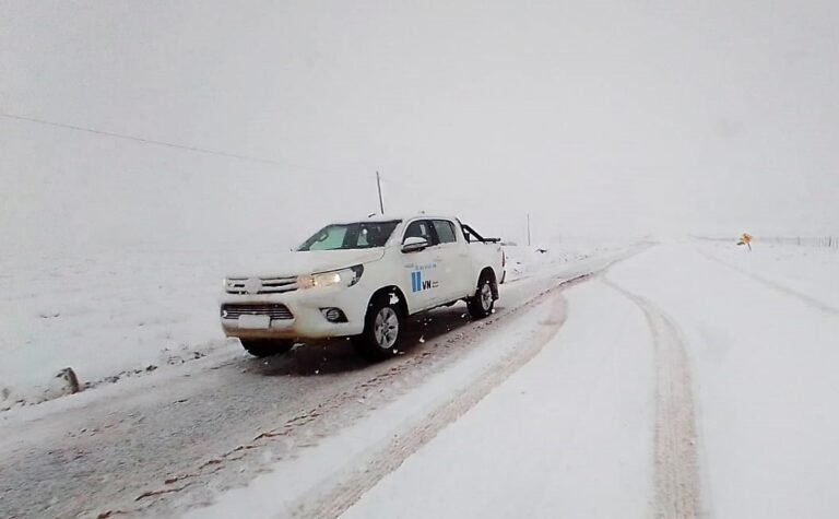 Viernes, sábado y domingo restringen la circulación en rutas por temporal de nieve
