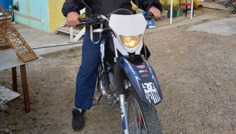 Sigue en la búsqueda de su moto robada en Km. 3