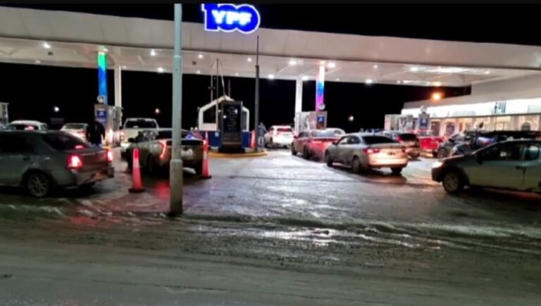 Tierra del Fuego sin combustible por una medida de fuerza en Comodoro