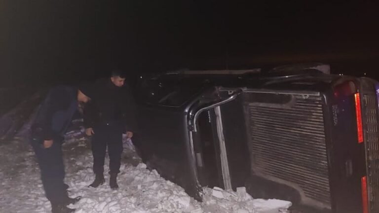 Vuelco en la Ruta 39