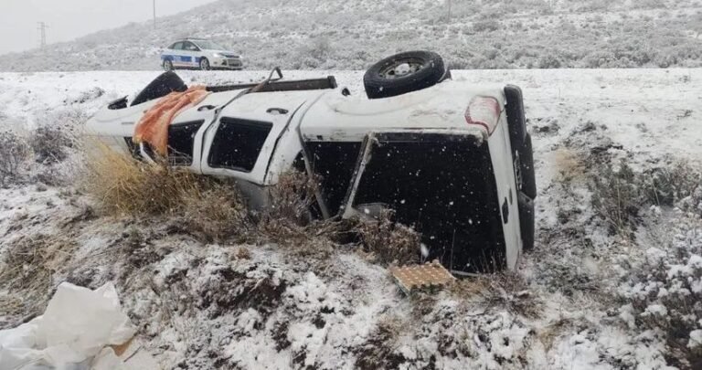 Vuelco en la Ruta 26: Encontraron un arma