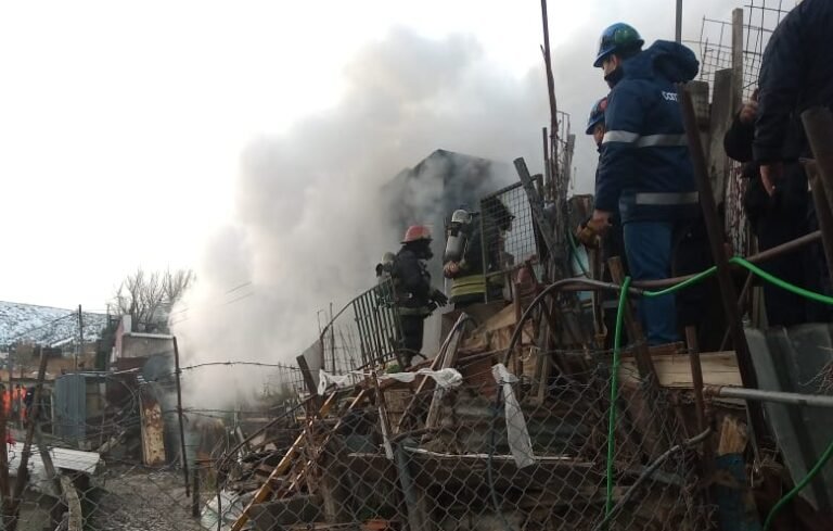 Se incendió una vivienda en el B° Pietrobelli