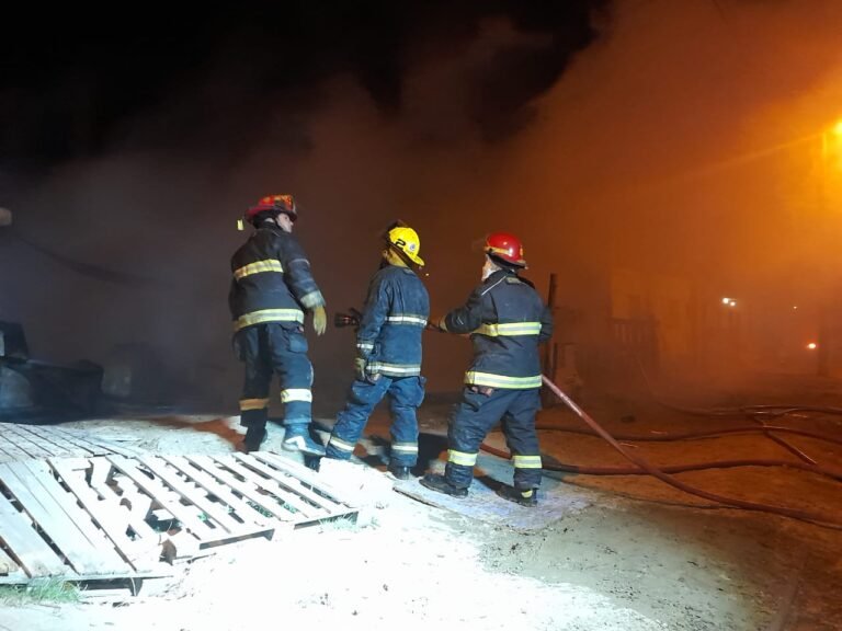 Incendio en una vivienda del B° Favaloro