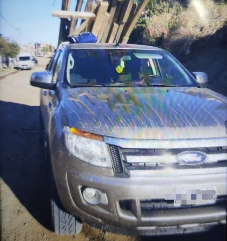 Dejó la camioneta con las llaves puestas y se la robaron