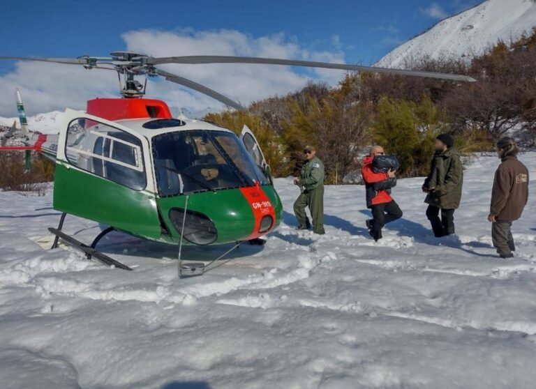 Entregaron mercadería, combustible y medicamentos a familias aisladas por la nieve