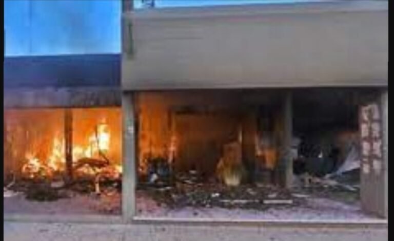 Abrirán la investigación contra 24 personas por los incendios durante las manifestaciones antimineras