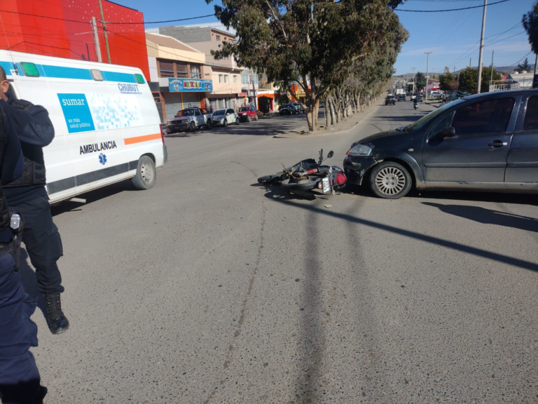 Choque en avenida Kennedy: no hubo heridos