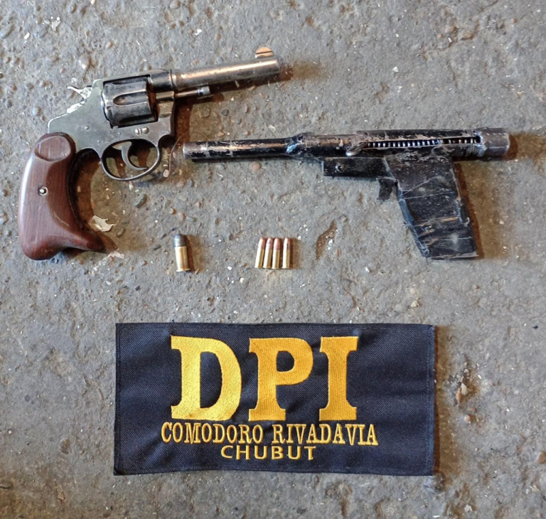 Allanamientos en zona sur: Secuestraron dos pistolas y objetos robados