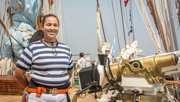 De la Patagonia a la Fragata Libertad: “servir a la Patria es mi orgullo” 