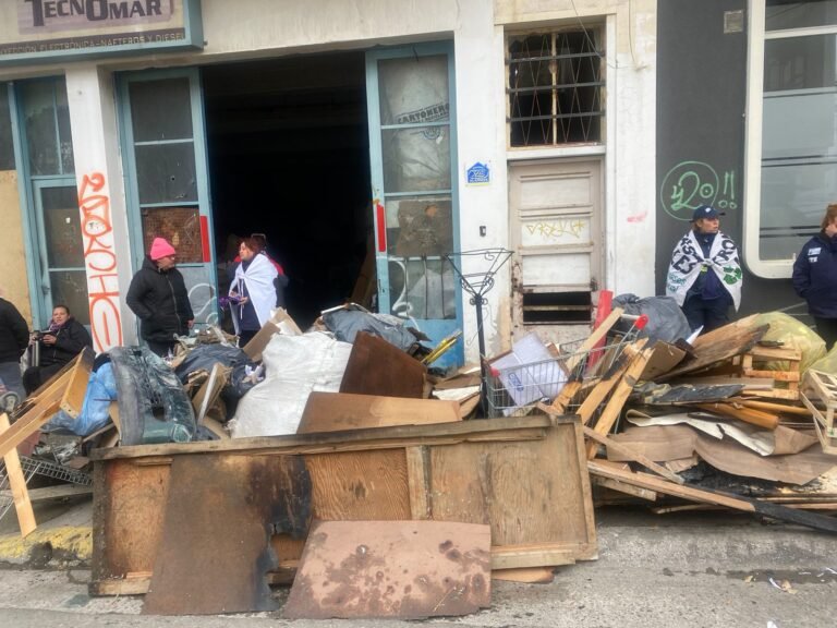 Integrantes del MTE señalan que el incendio en su depósito fue intencional