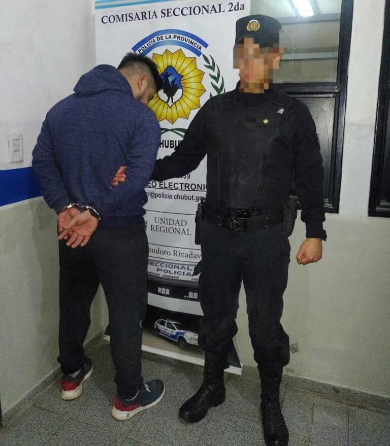 Tomó a una mujer del cuello e intentó robarle