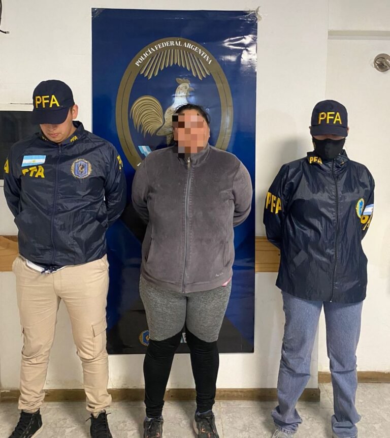 La Policía Federal detuvo a una mujer con pedido de captura