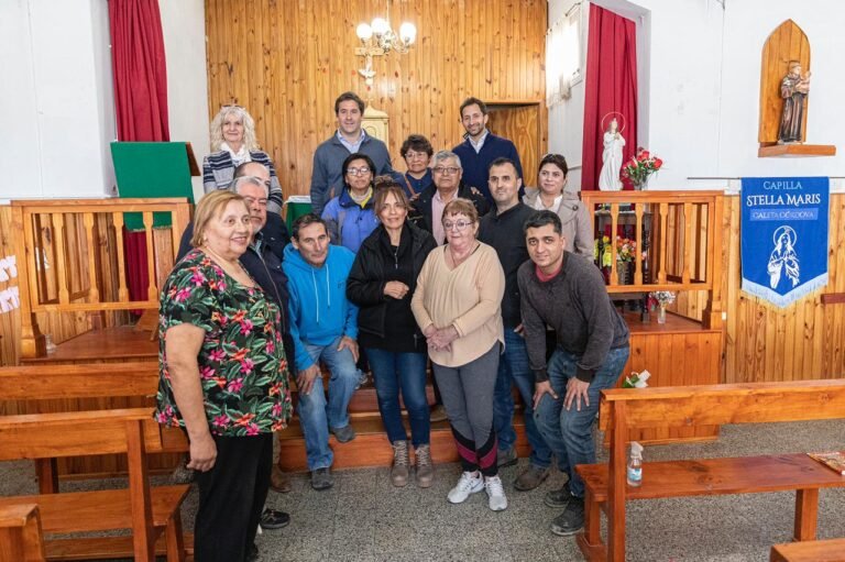 Ampliarán el edificio de la Capilla de Caleta Córdova que cumple 50 años