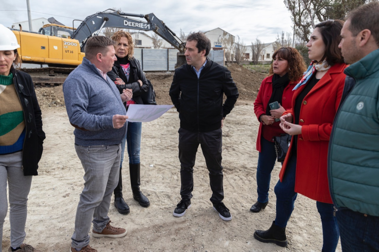 El intendente supervisó las obras del Centro Territorial de Género